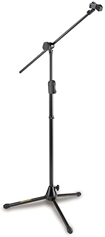 Hercules MS533B 2-in-1 Mikrofonständer mit EZ-Clutch