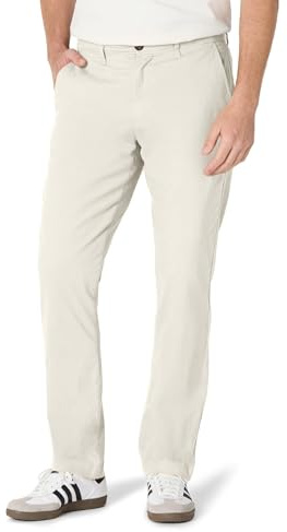 Amazon Essentials Men's Lediga stretchiga chinos atletisk passform (finns i Big & Tall), Sten, 31W / 29L