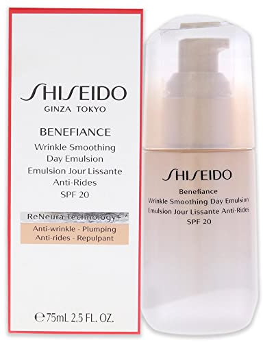 Shiseido Benefiance Wrinkle Smoothing Day Emulsion Spf20 75 Ml - 75 ml