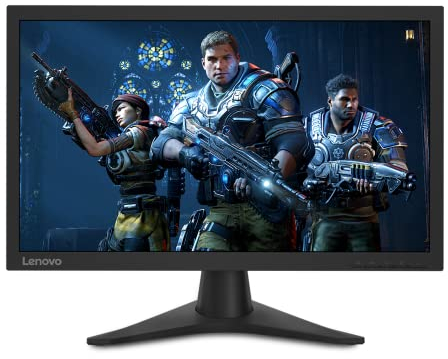Lenovo G24-10 - Monitor Gaming 23.6 FullHD (TN, 144Hz, 1ms, HDMI, DP, FreeSync Premium y G-Sync, Base Metálica) Ajuste de inclinación - Negro