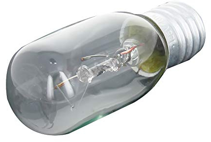 Othmro Microwave Light Bulbs T25 E17 40W 25x63mm 6PCS,Incandescent Light Bulb Warm White 360° Beam Angle 2700K 110-120V
