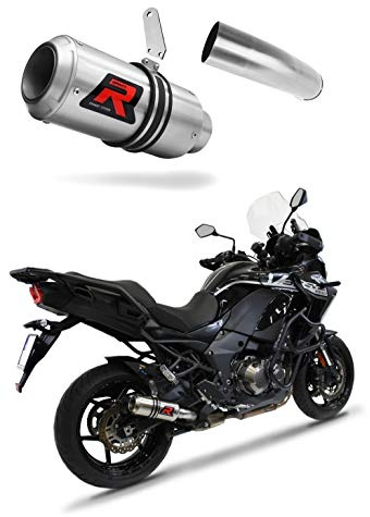 DOMINATOR EU Omologato approvato Terminale di Scarico Silenziatore GP compatibile con VERSYS 1000 2019-2024