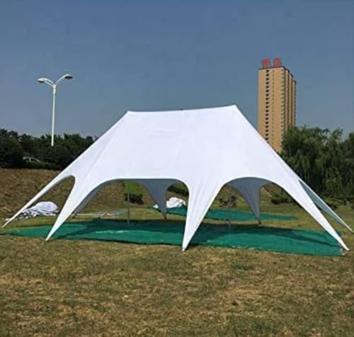 Waterproof Camping Event Beach Yard Patio Mini Double Star Stretch Tent NEW (35x26x13ft.)