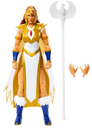 Masters of the Universe: Revolution Masterverse Zauberin Teela Actionfigur, Deluxe-Sammelfigur mit 30 Bewegungspunkten, magischem Zepter und weichem Umhang, MOTU-Spielzeug, HYC45