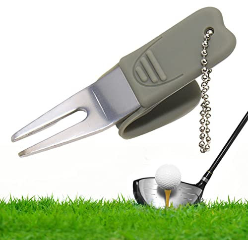 Tedious Putting Green Fork,Haltbare Golf Green Fork Club Ball Putting Green Repair Tools - Golf-Pitch-Gabel für Golfer-Training, Divot-Reparaturzubehör