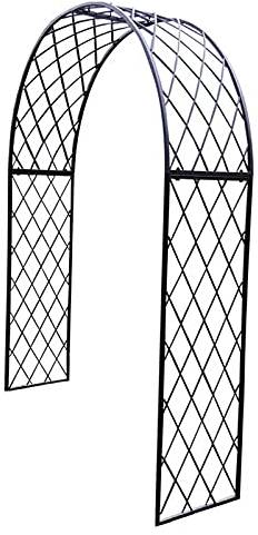Arche de Jardin,Mariage Arche Arceau Tonnelle de jardin en fer forgé, treillis de tonnelle d'arche de jardin robuste, pour diverses plantes grimpantes, roses, vignes, tonnelle de pergola décorative,