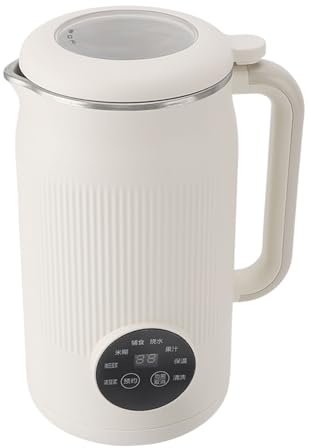 Máquina Automática para Hacer Leche de Nueces, Máquina Automática para Hacer Leche de Almendras para Leche Vegetal Casera, Avena, Soja, Leche de Soja con Procesador de Alimentos