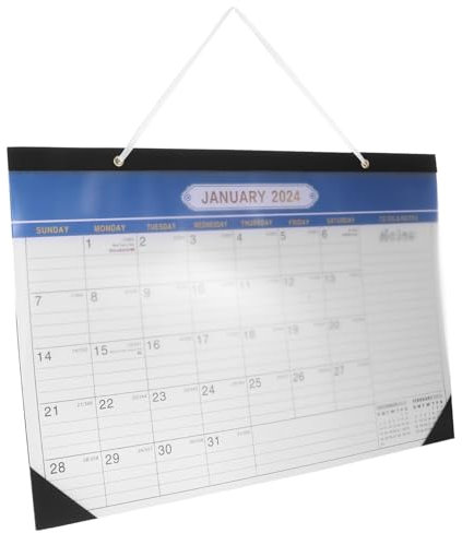 NUOBESTY Monatskalender Für 2024–2025 Filigraner Hängekalender Praktisches Design Für Die Tägliche Planung
