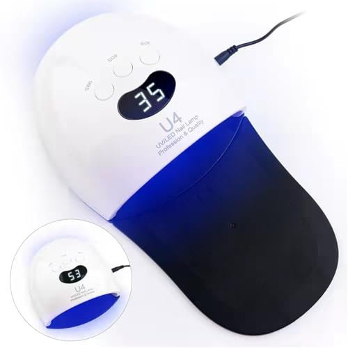 Lampe à Ongles LED 48 W, 30 LED uniformément couvertes, capteur Infrarouge, sèche-Ongles, Lampe à Ongles à séchage Rapide pour Vernis à Ongles, Maison, Salon de manucure, Cadeau de Nail Art