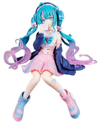 LGQHCE Action-Figur, Dekoration, 14 cm, Hattsune Miiku Figur, Sammlung, Spielzeug, Cartoon, Ornamente, PVC, Actionfigur, Sammlerstück, Geschenke für Anime-Fans