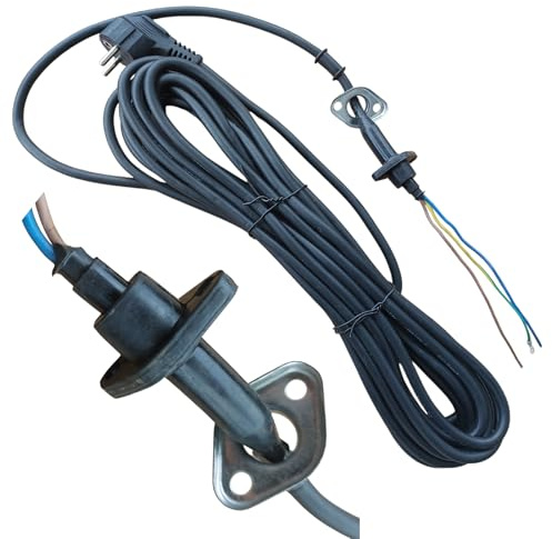 PAG Turbo GmbH® - 10m Kabel Zuleitung für Tsurumi Schmutzwasserpumpe Baupumpe Tauchpumpe 230V 3x1mm²