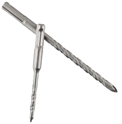 Punta da trapano per piastrelle in carburo con gambo Gdfnmogo con testa triangolare, per ceramica, porcellana, granito, pietra, piastrelle, legno, plastica e pareti in cemento, grado industriale (6 x