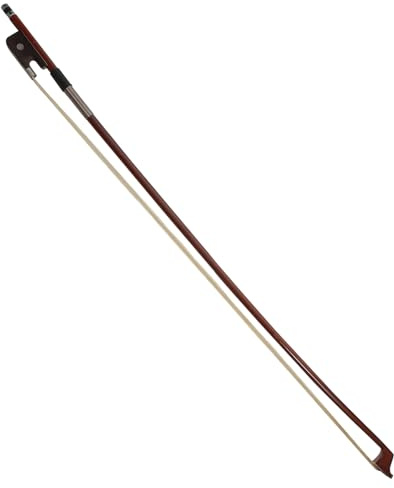 WHAMVOX Archet Violoncelle Bois Brésilien Naturel Crin de Cheval pour Pratique Équilibré et Accessoire Professionnel pour Violoncelle
