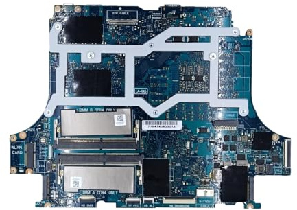 Carte mère LA-K452P for Ordinateur Portable for Dell M15 R6, processeurs i5/i7/i9 de 11e génération, 6/8 Go, RTX 3060/RTX 3070, sans Port Clavier, Replacement Part