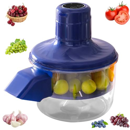 1. Pelador de frutas automático inalámbrico con máquina eléctrica de acero inoxidable para uso doméstico y cocina, máquina peladora de uvas recargable, pelador eléctrico automático de frutas con acero