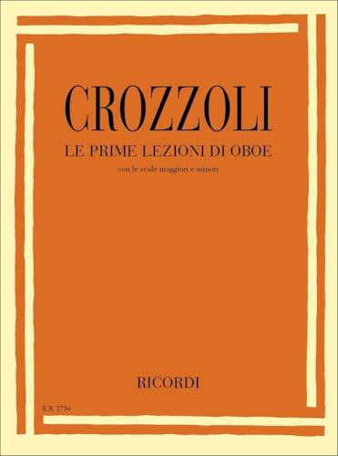 Prime Lezioni Di Oboe (HAUTBOIS)