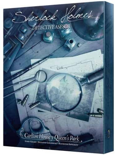 Space Cowboys Asmodee Sherlock Holmes Detective Asesor. Carlton House y Queen´s Park.