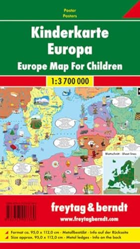 Kinderkarte Europa: 1:3,7 Mill.
