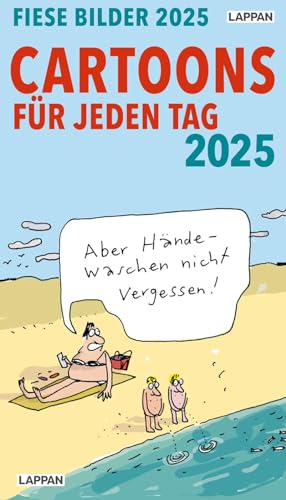 Fiese Bilder Cartoons für jeden Tag 2025: Tageskalender