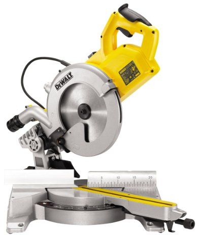 DEWALT, Black/Yellow,DEWDWS778L 250mm 110V Compact Slide Mitre Saw