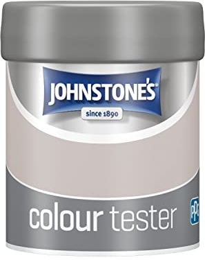 Johnstone's - Paint Tester Pots - Wall & Ceiling Paint - Iced Petal - Emulsion Paint - Easy to Apply - Dry in 1-2 Hours - 75ml