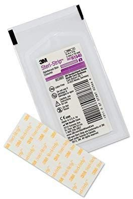 3M Steri-Strip Boîte de 5 pansements renforcés 3 x 75 mm Réf : R1540