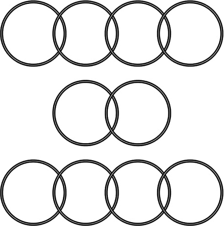 Othmro 10Pcs O-Rings, Nitrile Rubber Washers Seal Ring with 40mm OD, 36mm ID, 2mm Width, Black O Ring Kit for Plumbing