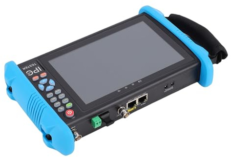 CCTV-Tester, IPC-9800 Plus Serie 7 IP-CCTV-Tester4K H.265 Onvif TVI CVI AHD Analog AC 100-240V(EU-IPC-9800-Plus)