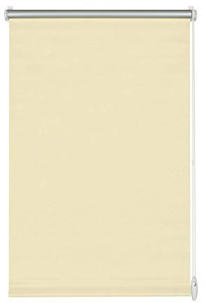 YOURSOL Thermo Rollo EasyFix, Rollo ohne Bohren, Verdunklungsrollo, Beige, 95 x 150 cm, energiesparend, kälte-/wärmeabweisend