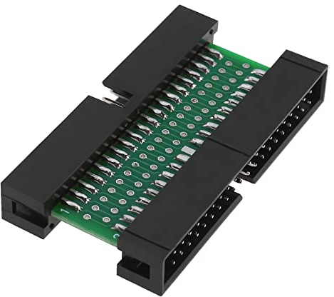 ECSiNG 40 Pin Maschio a Maschio 3.5 Hard Drive Adattatore IDE Disco Elettronico Adattatore Maschio a Maschio Accessori Spina 2.3x3.3x0.3 cm