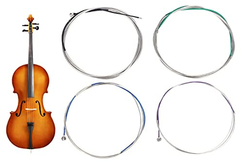 4Pcs Violin Strings with Nickel Plated Ball Head for Violin Instruments
