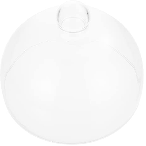 Platos de limón, bandeja de cúpula para mantequilla, cubierta de cúpula de pastel de vidrio, tapa de cubierta de pastel ar, cubierta de soporte de exhibición de postre redonda para pasteles, 11