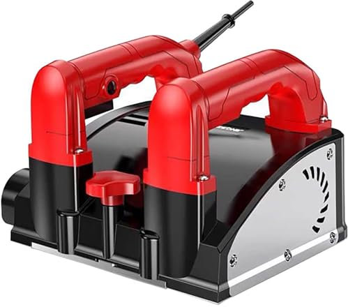 Electric Wall Planing Machine,1680w Electric Wall Planing Machine,Automatic Concrete Shovel Putty Wall Scraper Planner Dust-Free,for Granite,Stone,Marble,220V