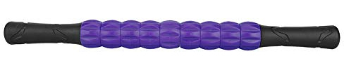 SPYMINNPOO Muskelmassagest?be, Fitness-Faszienrolle, Lindert Schmerzen, Stress, 4 Farben, f¨¹r Schultern, Taille, Beine, Arme, zu Hause und auf Reisen (Purple)
