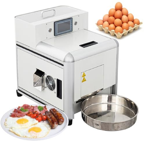 Freidora De Huevos Inteligente, MáQuina Para Hacer Tortillas Comercial Con FuncióN De Batidor AutomáTico De Huevos, Huevos Duros Enteros, Para Bares De Aperitivos Y Patios De Comidas,220V