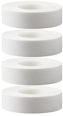 4 Rotoli Nastro Adesivo Microporoso, Certificato di Conformità, Flessibile e Respirante, Cerotto per Naso e Medicazione, Ideale per Pelli Sensibili e Sport