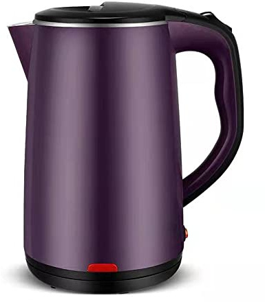 Bollitore elettrico da 2,5 l, grande capacità, 220 V, materiale in acciaio inossidabile, protezione contro l'ebollizione a secco per prevenire ustioni, funzione di temperatura costante, eleg