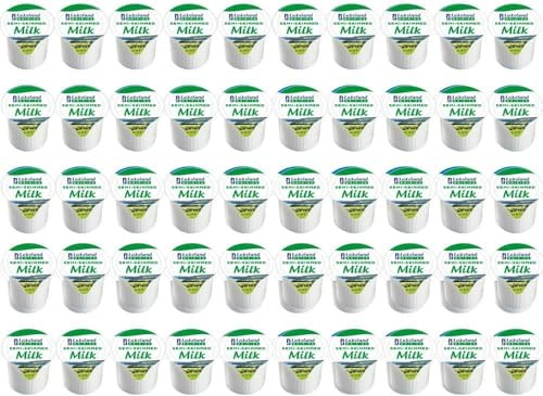 Lakeland Semi-Skimmed Milk Pods 12ml (Pack of 240) – UHT Long-Life Milk Portions | Coffee Machine Compatible Pods | No Refrigeration Required | Ideal for Office, Catering & Home