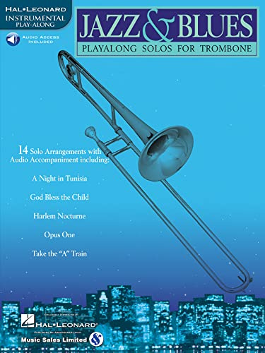 Jazz & Blues: Playalong Solos for Trombone [With CD (Audio)]