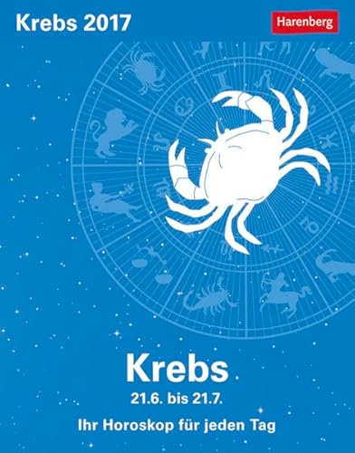 Krebs - Kalender 2017: Ihr Horoskop für jeden Tag