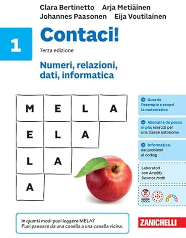 Contaci! Idee per imparare. Con tavole numeriche. Per la Scuola media. Numeri, relazioni, dati, informatica (Vol. 1)