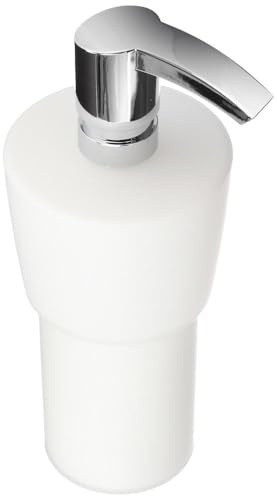 Keuco 02753019000 City.2 Lotionspender Echtkristallglas mattiert mit Pumpe ohne Halter, ca. 250ml, Matt