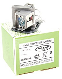 Alda PQ-Premium, Beamerlampe/Ersatzlampe kompatibel mit 610 346 4633, 610-346-4633, 6103464633 für SANYO PDG-DWL100, PDG-DXL100 Projektoren, Lampe mit Gehäuse