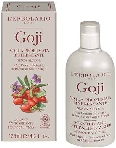 L'Erbolario GOJI Corpo Splash - rinfrescante spruzzo corpo, 125 ml