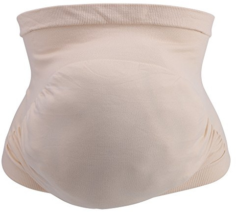Zerodis Cinturón de Maternidad Embarazo - Cinturón de Soporte Abdominal para Mujer, Banda Elástica Sin Costuras para Panza, Refuerzo Cómodo Durante la Preñez