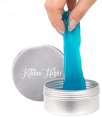 Kitchen Helpis® Reinigungsknete für Tastatur Reinigung 150 g, Reinigungsgel universell einsetzbar, Typenreiniger für Laptop, Reinigungsgel Auto & Cockpit, Keyboard Cleaner, Reinigungsschleim