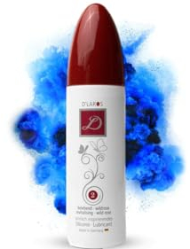 DL® N°2 Premium Silikon-Lubricant Wildrose | 100ml | lang anhaltendes Lubricant für Sie und Ihn | Made in Germany | geeignet als Massageöl