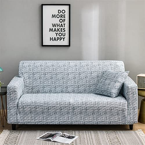 Sofaüberwürfe Sofabezug Elastisch Stretch, Rutschfester Sofabezug für 1/2/3/4 Sitzer, Sofabezug für Stretchstuhl, S5 Sofabezug, S 1 Sitzer, Sofabezug Ecksofa mit Ottomane