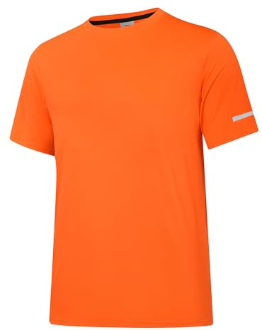Herren Rash Guard UPF 50+ Sonnenschutz Kurz-/Langarm-T-Shirts Leichtes, schnell trocknendes UV-Schwimm-Shirt