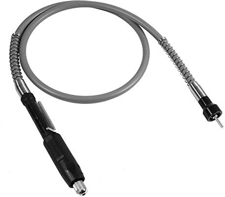 Telituny Flexible Biegsame Welle, 104cm Bohrer Universal Flexible Flex Welle Verlängerungskabel mit M8 Schnellspannbohrfutter und 3,2 mm Spanndurchmesser, für Bohrmaschinen, Schleifgeräte